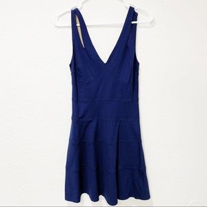 Navy Flare Dress